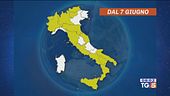 Italia più bianca, cala il contagio