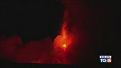 Fontane di lava e cenere dall'Etna