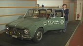 Il Museo delle auto della Polizia di Stato