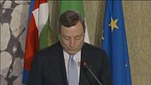 Draghi: crescita sarà superiore al previsto