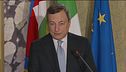 Draghi: Crescita sarà superiore al previsto