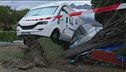 Vento e grandine paura a Malpensa
