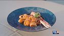 Calamarata con scampi, gamberetti e totani