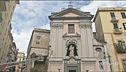 Crolla una chiesa a Napoli