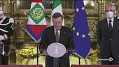 Prova fiducia, Draghi chiede unità