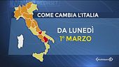 Sardegna, la prima in zona bianca