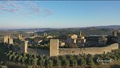 Le mura di Monteriggioni in Toscana