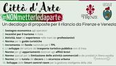 Città d'arte, patto per la ripresa