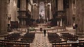 Dante entra nel Duomo di Milano