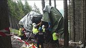 "Li ho visti precipitare"