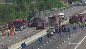Piacenza, inferno sull'A1