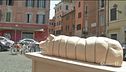 A Roma un monumento alla porchetta che non tutti apprezzano