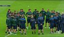 Forza azzurri, l'Italia è con voi