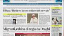 Il Papa condanna il lavoro schiavo