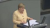 La Merkel contestata al Bundestag