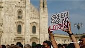 No vax in piazza, massima allerta
