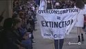 Blitz per l'ambiente alle sfilate