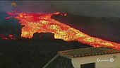 Canarie, tsunami di lava dal vulcano