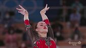 Vanessa Ferrari, campionessa italiana nel corpo libero