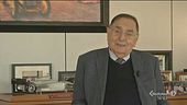Giampaolo Dallara, patron della Automobili Dallara, festeggia 85 anni