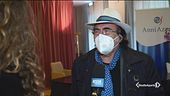 Al Bano canta per i nonni