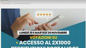 Due per mille, capriola 5 stelle