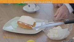 Il maritozzo con  la panna