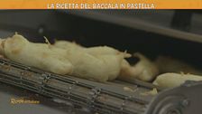 Il filetto di baccalà in pastella