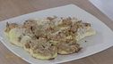 Gnocchi di semolino alla romana con funghi