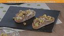 Fantasia di bruschette con lardo di Colonnata