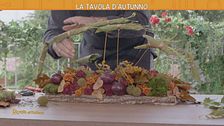 Il mondo dei fiori: la tavola d'autunno