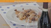 Rigatoni al ragù di radicchio