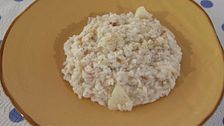 Risotto al branzino e pere Williams