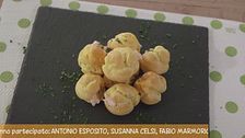I bignè al salmone affumicato