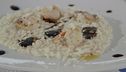 Risotto con capesante e formaggio di fossa