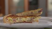 Quiche con speck e zucchine