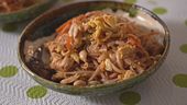 Spaghetti di riso alla Thailandese