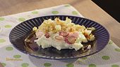 Filetto di salmone in crosta di nocciola