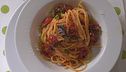 Spaghetti ai pomodori infornati