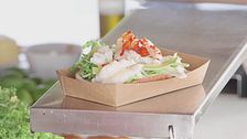 Panino speciale con l'astice