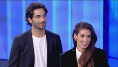 Marco Bocci  e Giulia Michelini entrano in studio