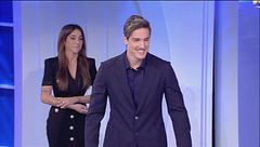 Nicolò Zaniolo con mamma Francesca entrano in studio