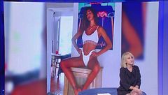 Belén Rodríguez e i consigli a Luciana Littizzetto