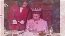 La tavola della regina Elisabetta II
