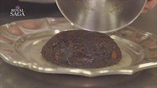La tavola della famiglia reale il giorno di Natale