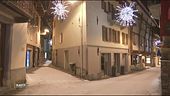 Courmayeur deserta per le feste natalizie