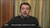 Matteo Salvini: "L'Italia reale non è appassionata a Conte e Mastella"