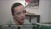 Governo Draghi, la Meloni dice no