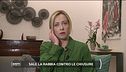 Giorgia Meloni sulla manifestazione a Montecitorio
