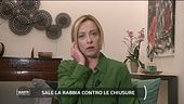 Giorgia Meloni sulla manifestazione a Montecitorio